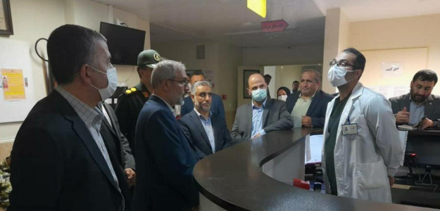 بازدید رئیس دانشگاه از بیمارستان امام خمینی (ره) شهرستان کوثر