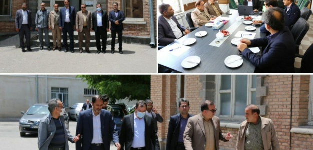 بازدید شهردار و رئیس شورای شهر اردبیل از بیمارستان فاطمی اردبیل