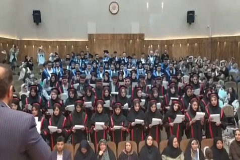جشن دانش‌آموختگی دانشجویان دانشکده پرستاری و مامایی اردبیل 