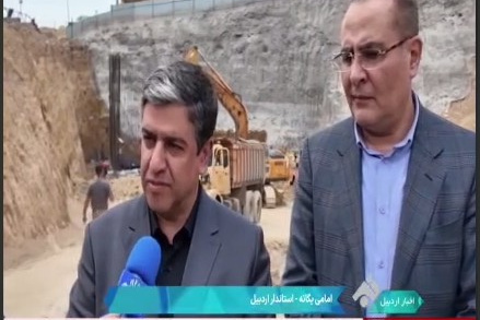 بازدید مهندس امامی یگانه، استاندار اردبیل،‌از پروژه های عمرانی، درمانی دانشگاه علوم‌پزشکی اردبیل.