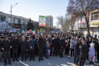 حضور کارکنان دانشگاه علوم پزشکی اردبیل در راهپیمایی ۲۲ بهمن ۱۴۰۳