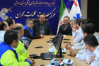 دیدار سرپرست اورژانس پیش بیمارستانی و مدیریت حوادث دانشگاه با کارکنان این مرکز