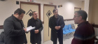 بازدید معاون درمان دانشگاه از کلینیک تخصصی و فوق تخصصی امام علی (ع) اردبیل