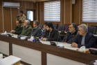 دیدار رئیس دانشگاه علوم پزشکی اردبیل با فرمانده سپاه حضرت عباس (ع) استان