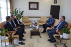 دیدار رئیس اداره امور شعب بانک ملی استان با دکتر داورنیا، رئیس دانشگاه