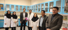 تجلیل از کارکنان آزمایشگاه بیمارستان های فاطمی، بوعلی و امام رضا (ع) اردبیل با حضور معاون درمان دانشگاه