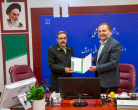 دیدار فرمانده انتظامی استان با رئیس دانشگاه علوم پزشکی اردبیل