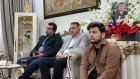 حضور رئیس دانشگاه علوم پزشکی اردبیل در منزل زنده یاد امیرحسین رحیمی