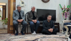 حضور رئیس دانشگاه علوم پزشکی اردبیل در منزل زنده یاد امیرحسین رحیمی