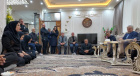 حضور رئیس دانشگاه علوم پزشکی اردبیل در منزل زنده یاد امیرحسین رحیمی