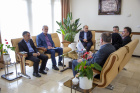 دیدار نماینده اردبیل، نیر، نمین و سرعین در مجلس با رئیس دانشگاه علوم پزشکی اردبیل