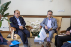 دیدار نماینده اردبیل، نیر، نمین و سرعین در مجلس با رئیس دانشگاه علوم پزشکی اردبیل