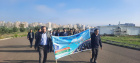 برگزاری برنامه پیاده روی کارکنان دانشگاه بمناسبت فرارسیدن هفته ملی جمعیت