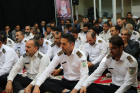 مراسم گرامیداشت ارتحال امام خمینی (ره) در مسجد امام علی (ع) دانشگاه علوم پزشکی اردبیل با حضور دانشجویان، اساتید و کارکنان