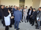 بازدید معاون توسعه مدیریت و منابع وزیر بهداشت از بیمارستان ولایت گرمی