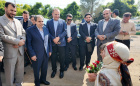 بازدید معاون توسعه مدیریت و منابع وزیر بهداشت از شبکه بهداشت و درمان شهرستان انگوت