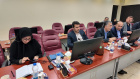هم اکنون؛ جلسه هیئت رئیسه دانشگاه علوم پزشکی اردبیل با حضور مهندس طاهر موهبتی، معاون توسعه مدیریت و منابع وزیر بهداشت در سالن حوزه‌ ریاست دانشگاه