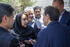 بازدید معاون توسعه مدیریت و منابع وزیر بهداشت از بیمارستان فاطمی اردبیل