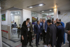 بازدید معاون توسعه مدیریت و منابع وزیر بهداشت از بیمارستان فاطمی اردبیل