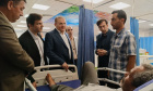 ‍ بازدید شبانگاهی رئیس دانشگاه از بیمارستان های امام خمینی (ره)، امام رضا (ع) و علوی اردبیل