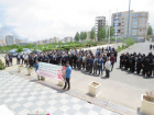 تجمع دانشگاهیان علوم پزشکی اردبیل در محکومیت تجاوز رژیم‌صهیونیستی به خاک مقدس جمهوری اسلامی ایران