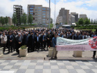 تجمع دانشگاهیان علوم پزشکی اردبیل در محکومیت تجاوز رژیم‌صهیونیستی به خاک مقدس جمهوری اسلامی ایران
