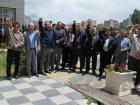تجمع دانشگاهیان علوم پزشکی اردبیل در محکومیت تجاوز رژیم‌صهیونیستی به خاک مقدس جمهوری اسلامی ایران