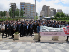 تجمع دانشگاهیان علوم پزشکی اردبیل در محکومیت تجاوز رژیم‌صهیونیستی به خاک مقدس جمهوری اسلامی ایران