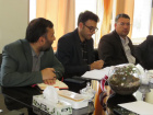 برگزاری جلسه کارگروه استقرار میز خدمت حضوری در دانشگاه