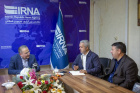 حضور رئیس دانشگاه علوم پزشکی اردبیل در خبرگزاری ایرنا استان اردبیل