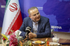 حضور رئیس دانشگاه علوم پزشکی اردبیل در خبرگزاری ایرنا استان اردبیل