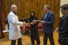 آیین تکریم و معارفه مدیر گروه آموزشی بیماری های داخلی دانشگاه