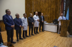 تجلیل از زحمات و خدمات دکتر سبزواری، فوق تخصص بیماری های کلیه و فشارخون و پیوند