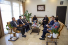 دیدار رئیس جهاد دانشگاهی استان با رئیس دانشگاه علوم پزشکی اردبیل