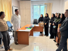 بازدید دکتر رئیسی، رئیس اداره مالاریای وزارت بهداشت از آزمایشگاه تشخیص میکروسکوپی مالاریا