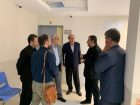 بازدید معاون بهداشت دانشگاه از مرکز خدمات جامع سلامت شهری سرعین