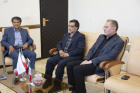 دیدار مدیر کل بنیاد شهید و امور ایثارگران استان با رئیس دانشگاه علوم پزشکی اردبیل