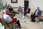 دیدار مدیر عامل جمعیت هلال احمر استان با رئیس دانشگاه علوم پزشکی اردبیل