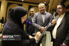 رونمایی از پوستر جشنواره ملی وطَن و تَن در دانشگاه علوم پزشکی اردبیل