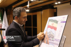رونمایی از پوستر جشنواره ملی وطَن و تَن در دانشگاه علوم پزشکی اردبیل