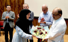 آیین معارفه مدیر گروه آموزشی قلب دانشگاه