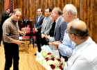 آیین معارفه مدیر گروه آموزشی قلب دانشگاه