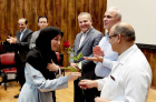 آیین معارفه مدیر گروه آموزشی قلب دانشگاه