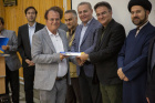 ایستگاه هفتم: برگزاری نشست خبری با حضور رئیس دانشگاه علوم پزشکی اردبیل
