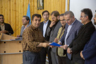 ایستگاه هفتم: برگزاری نشست خبری با حضور رئیس دانشگاه علوم پزشکی اردبیل