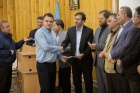 ایستگاه هفتم: برگزاری نشست خبری با حضور رئیس دانشگاه علوم پزشکی اردبیل