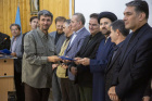 ایستگاه هفتم: برگزاری نشست خبری با حضور رئیس دانشگاه علوم پزشکی اردبیل