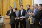 ایستگاه هفتم: برگزاری نشست خبری با حضور رئیس دانشگاه علوم پزشکی اردبیل