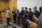 ایستگاه هفتم: برگزاری نشست خبری با حضور رئیس دانشگاه علوم پزشکی اردبیل