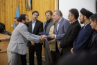 ایستگاه هفتم: برگزاری نشست خبری با حضور رئیس دانشگاه علوم پزشکی اردبیل
